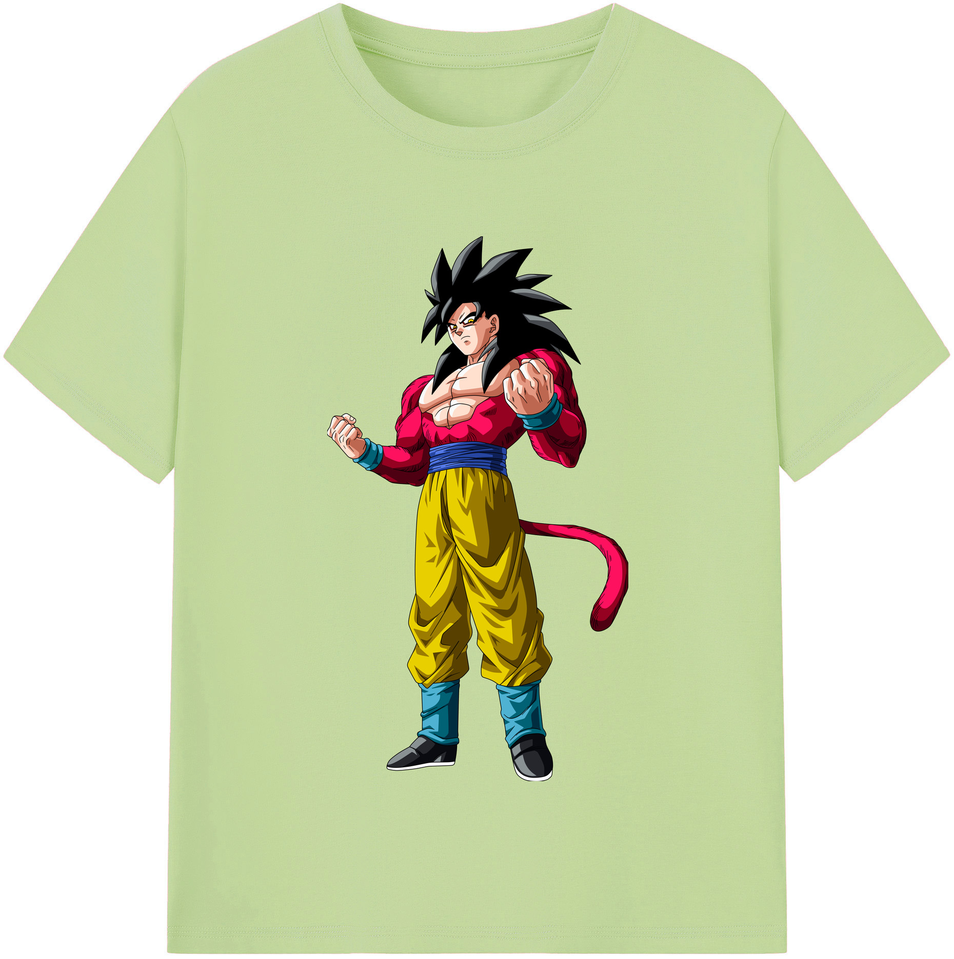 （画像用） ドラゴンボール 孫悟空（そん ごくう）Son Goku カカロット DRAGON BALL Kakarotto 綿100％半袖Tシャツ（フロントプリント）